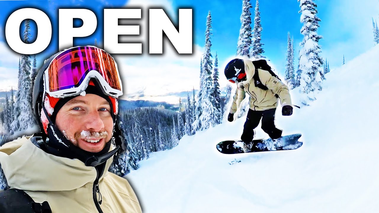 New Area Open for Snowboarding in Revelstoke Mountain