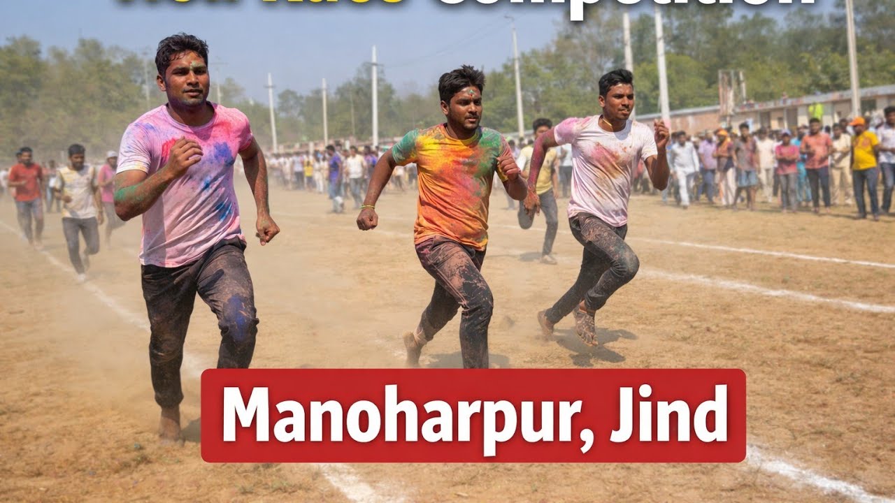 Manoharpur jind Haryana me old aged man race very nice #shortsfeed #familyvlog 