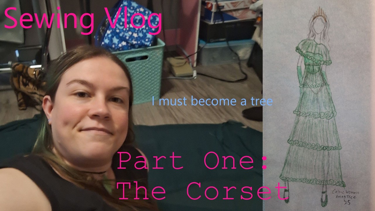 I Turned Myself Into a Christmas Tree| Part 1 The Corset
