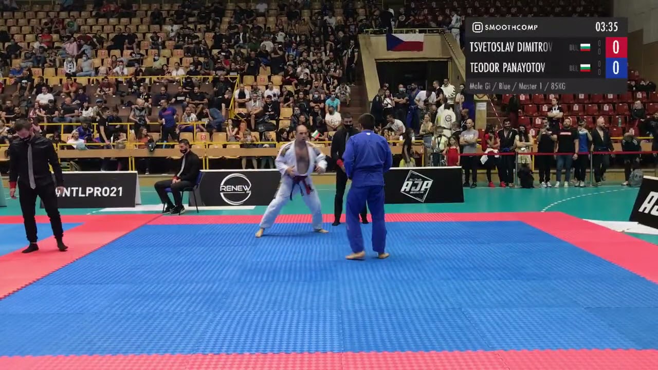 DMTA BJJ @ AJP TOUR BURGAS 2021 | Students | Tsvetoslav | Master 1 Blue belt  85 kg | Final