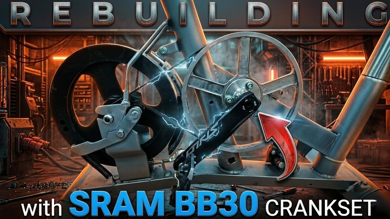 DIY - Heavy Duty Bottom Bracket - SRAM  - Truvativ BB30 ( DUB )  - Carbon Fiber Cranks - X0
