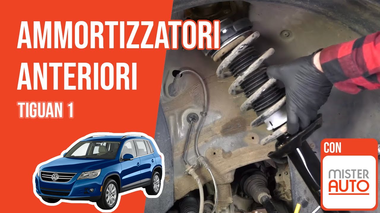Sostituzione ammortizzatori anteriori Tiguan 1 ➿