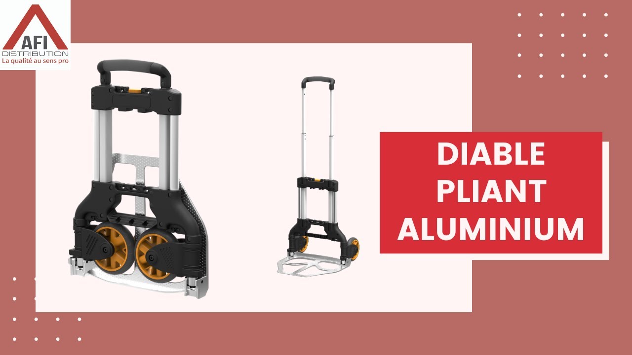 Diable pliant en aluminium Matador I AFI DISTRIBUTION
