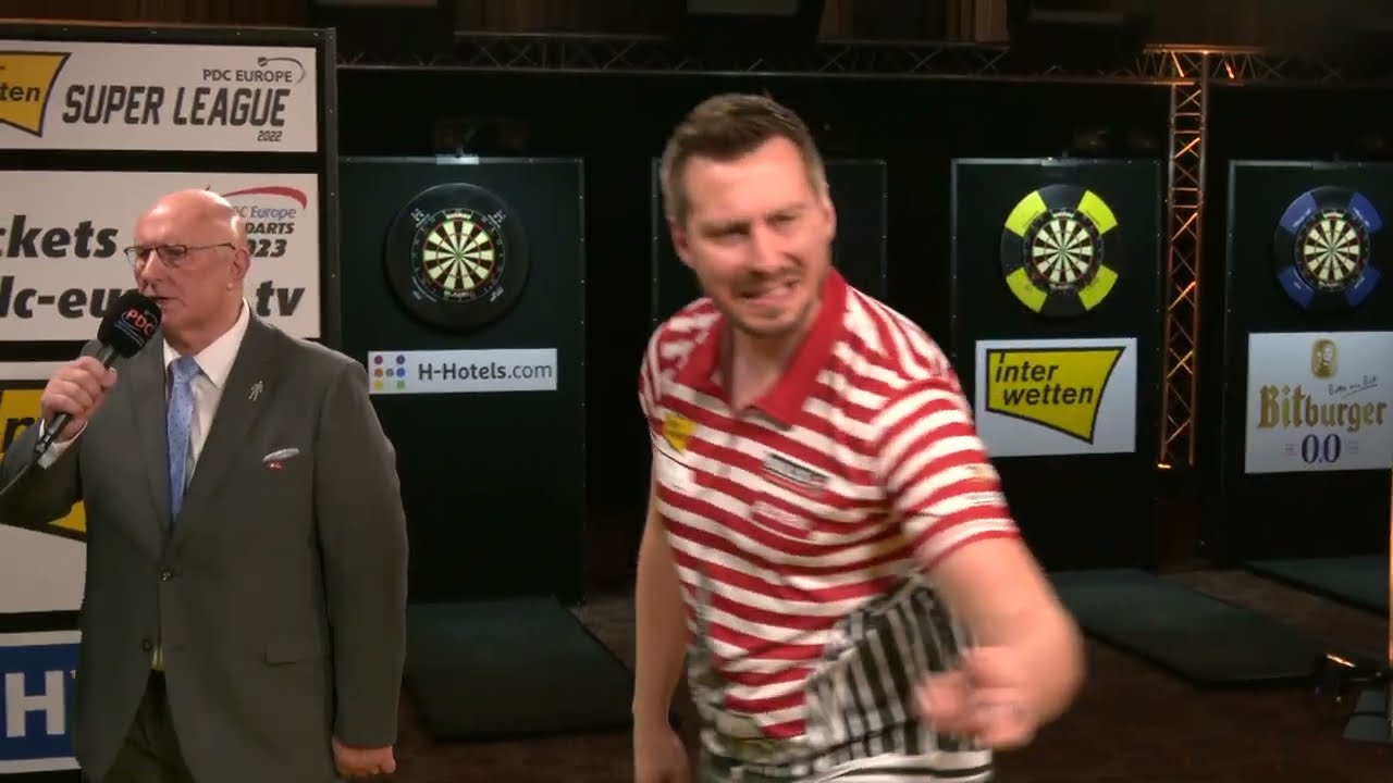 Florian Hempel vs. Dragutin Horvat | Quarter Final | Interwetten PDC Europe Super League 2022 🎯