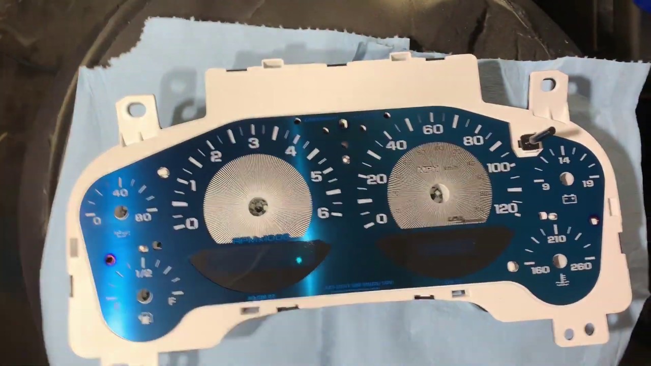 '07 Chevy Suburban US SPEEDO CLUSTER GUAGE INSTALL