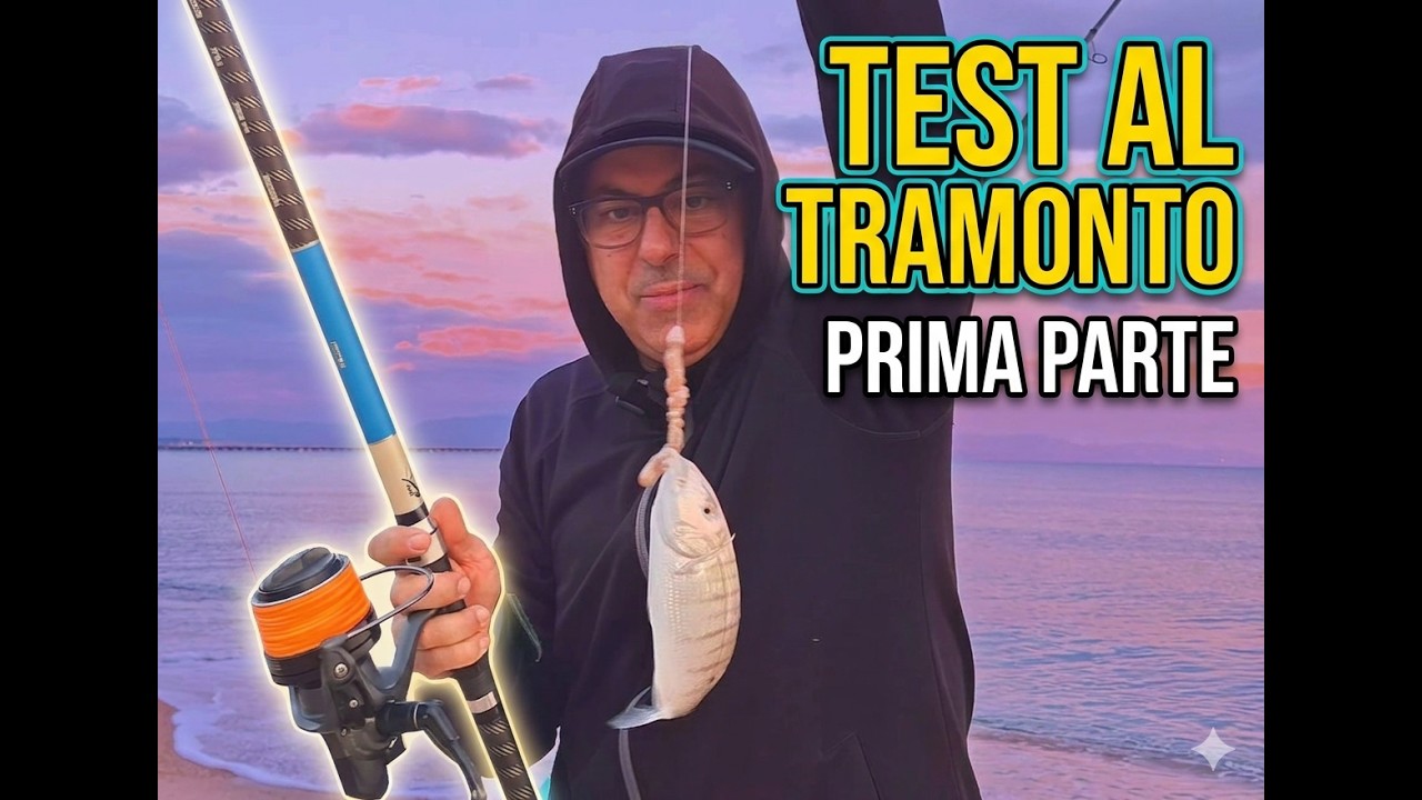A pesca con la mitchell suprema telesurf e Yuki saikou next g HW : prima parte.
