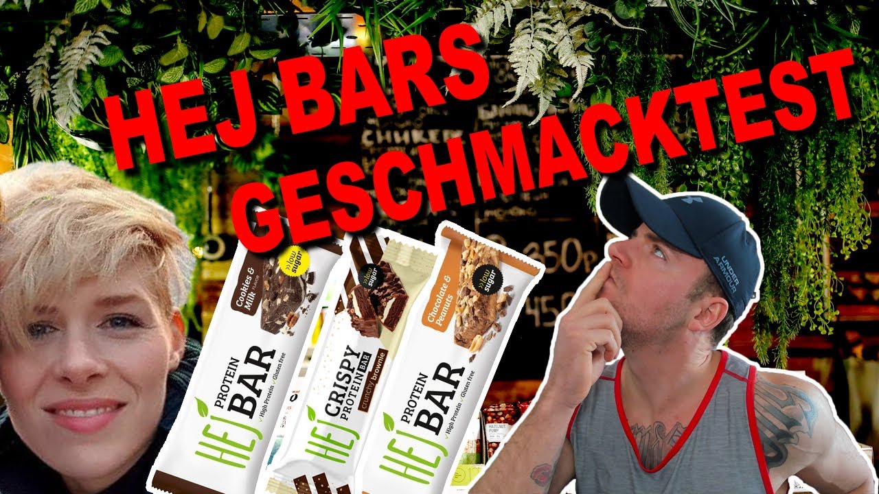Hej Bars - Proteinriegel - Geschmackstest und Bewertung
