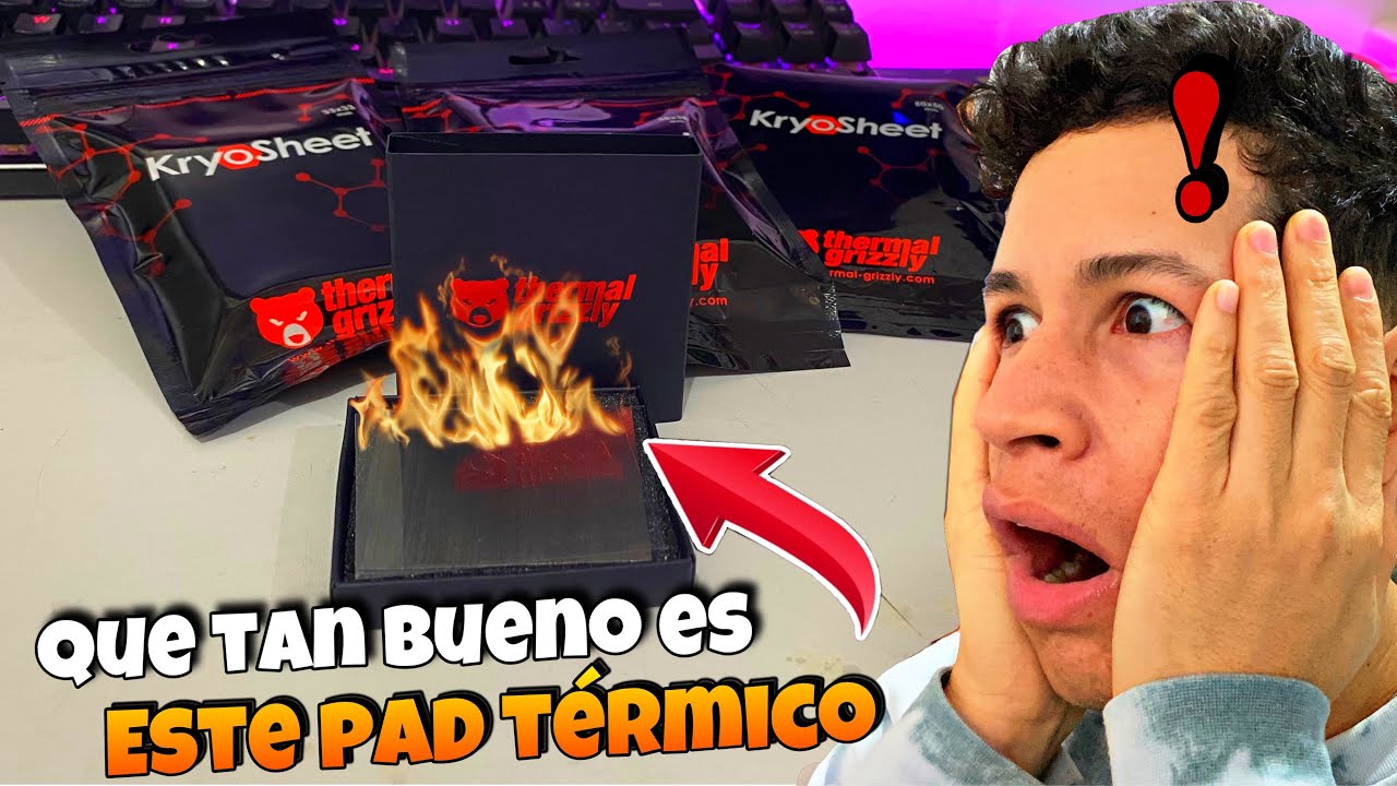 Pongo a prueba este pad TÉRMICO para CPU Kryosheet de thermal grizzly