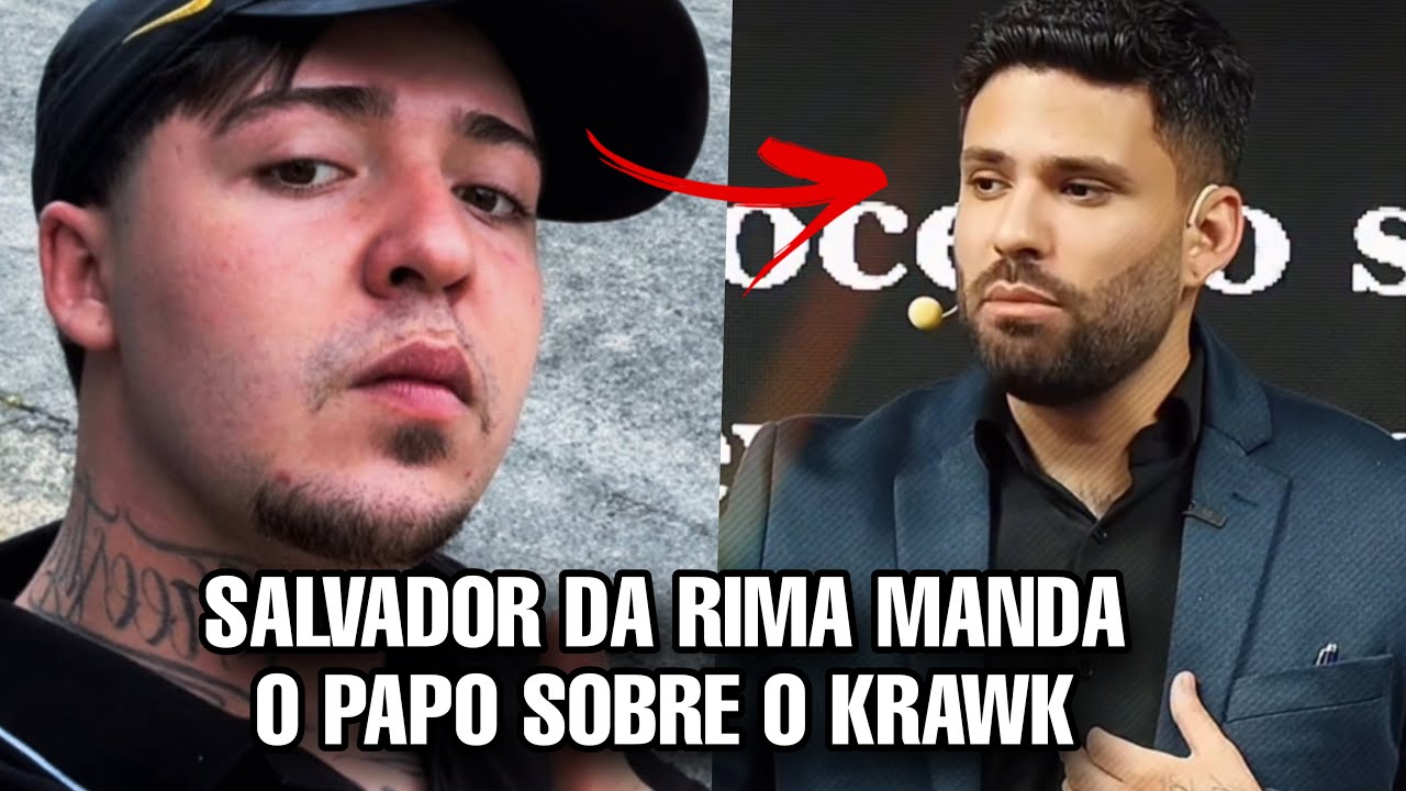 SALVADOR da RIMA da o papo sobre o KRAWK&hellip;