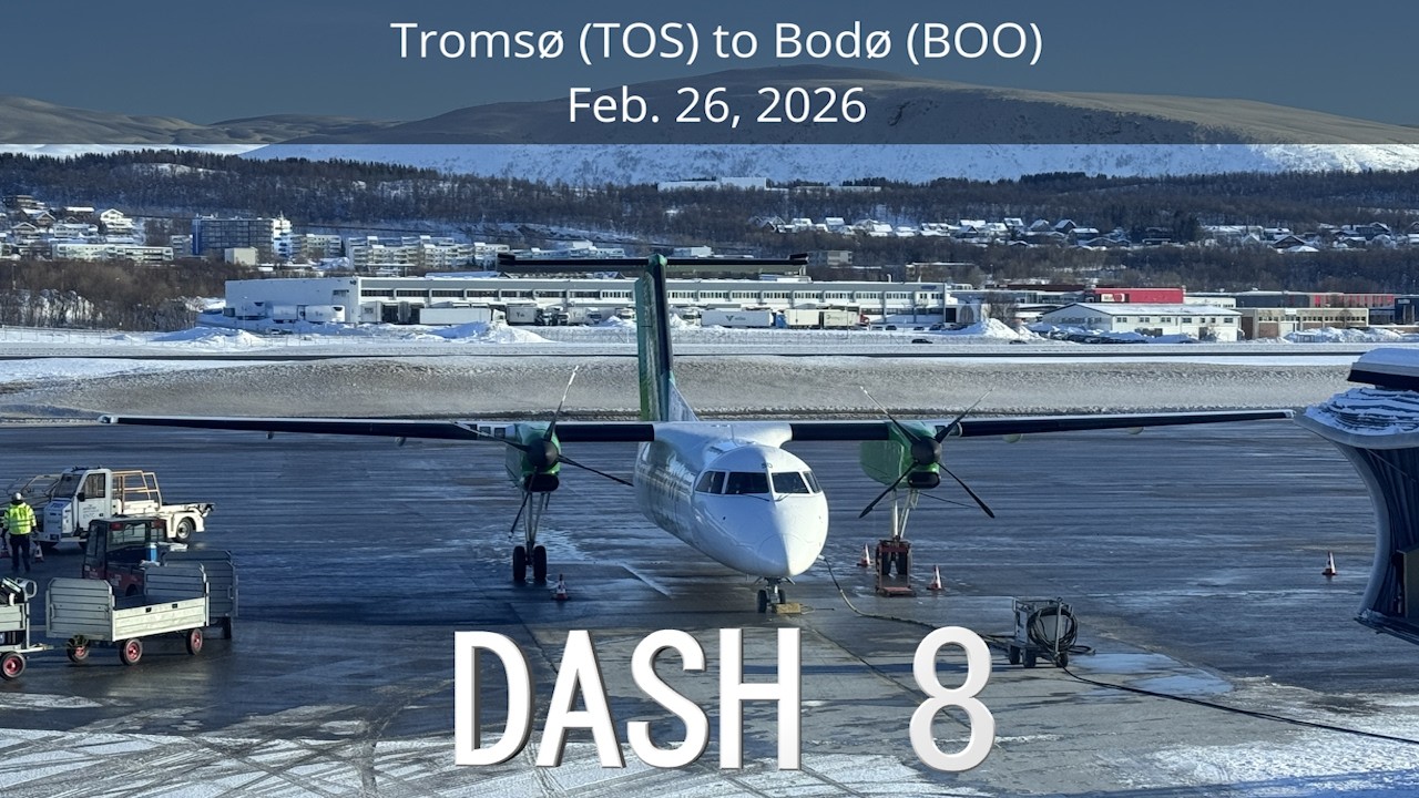 WIDERØE DASH 8 FLIGHT - Tromsø to Bodø in beautiful conditions - Mountains and fjords of Norway