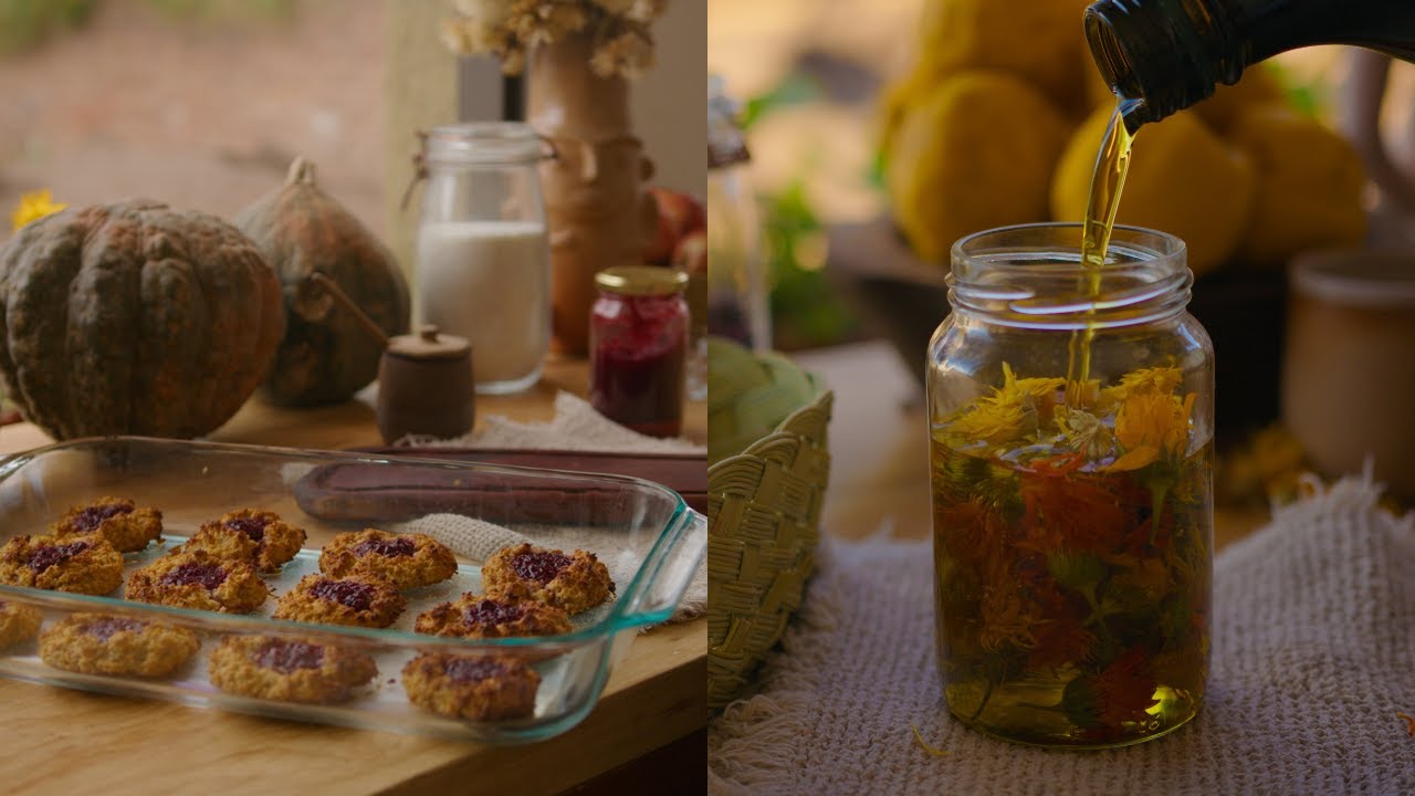 GALLETAS DE AVENA ACTIVADA Y FERMENTADA | Pomada casera de calendula