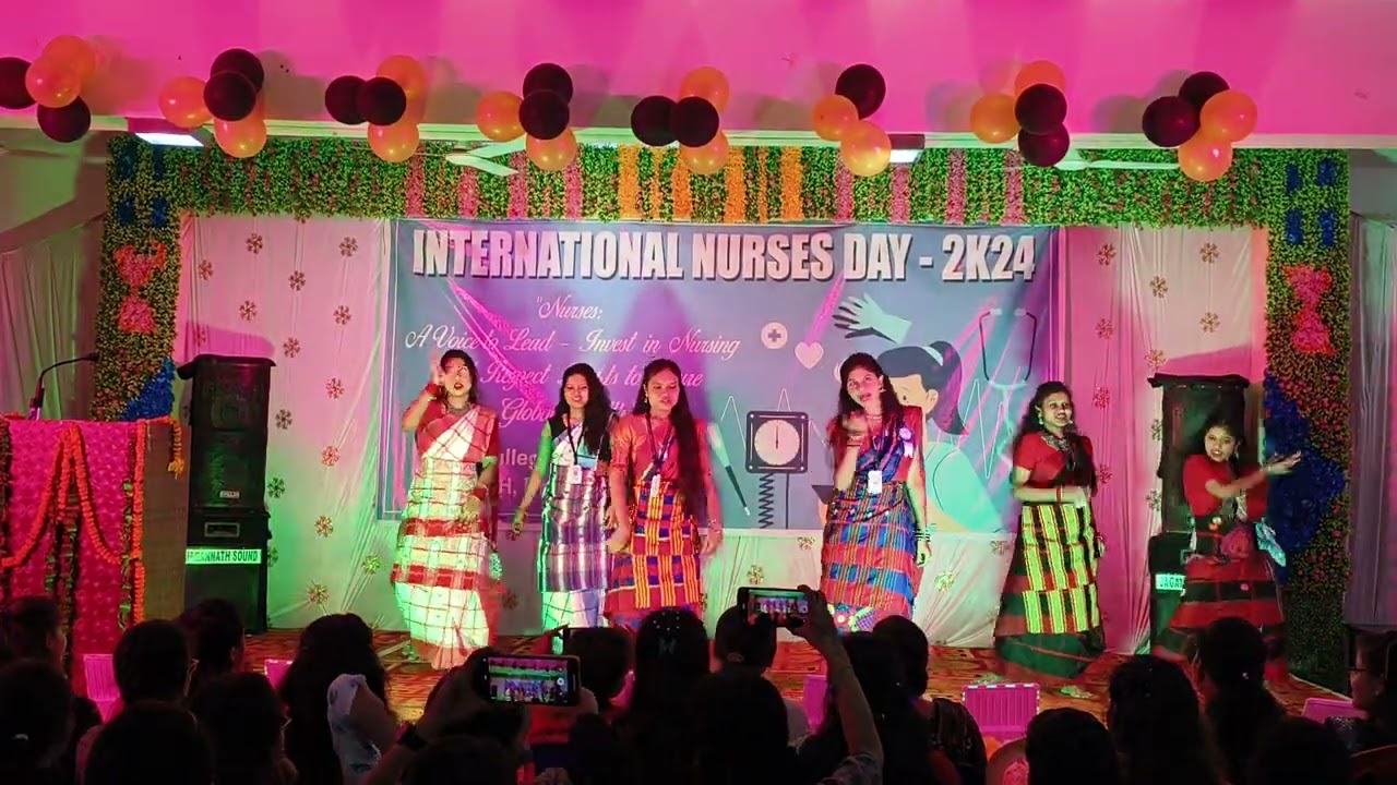 SANTALI REMIX DANCE//ANNUAL FUNCTION 2K24 🎉🥳//GOVT COLLEGE OF NURSING, ODISHA