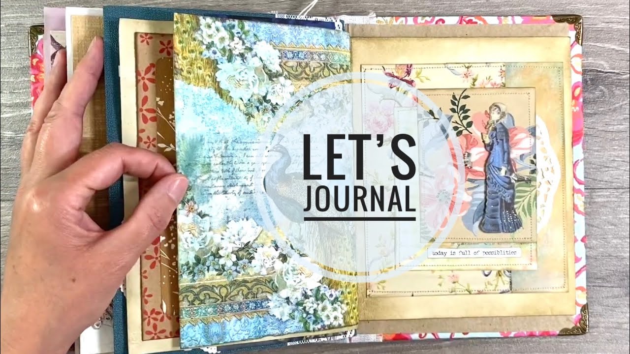 Use Your Scraps #17 - Let’s Journal - Using Napkins, Scraps, Postcards etc….