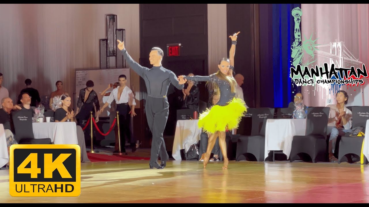 Mykyta Vasylenko & Lyndsey Vasylenko | Cha Cha | Am Lat, MANHATTAN DANCE CHAMPIONSHIPS 2025