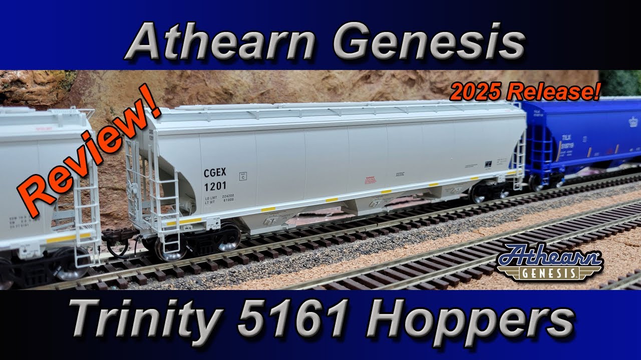 Athearn Genesis Trinity 5161 Hoppers - HO Scale - 2025 Release