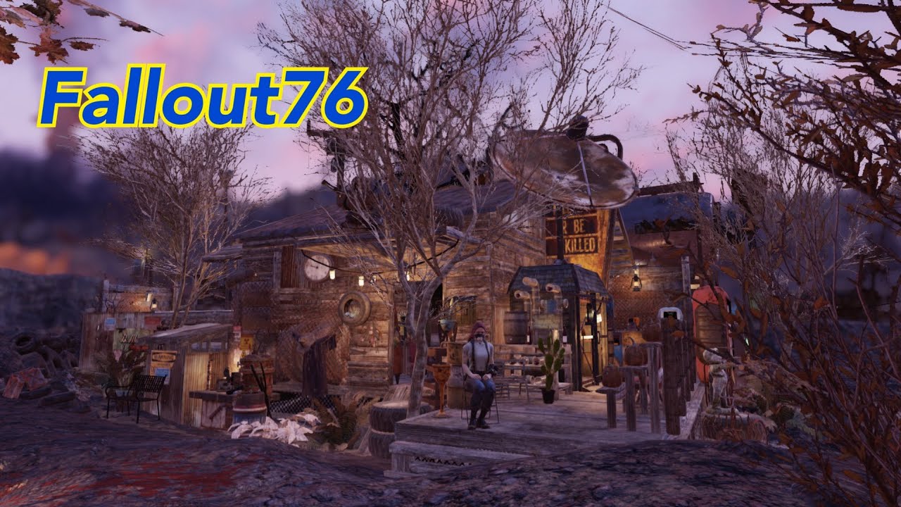 Fallout76 Junkyard camp