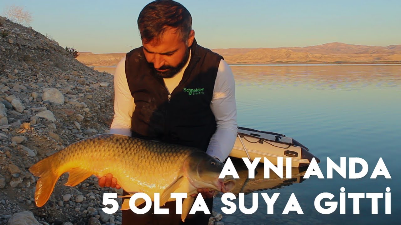 BALIK AVI - Oltaların Hepsi Aynı Anda Suya Gitti ( TROFE SAZAN AVI )