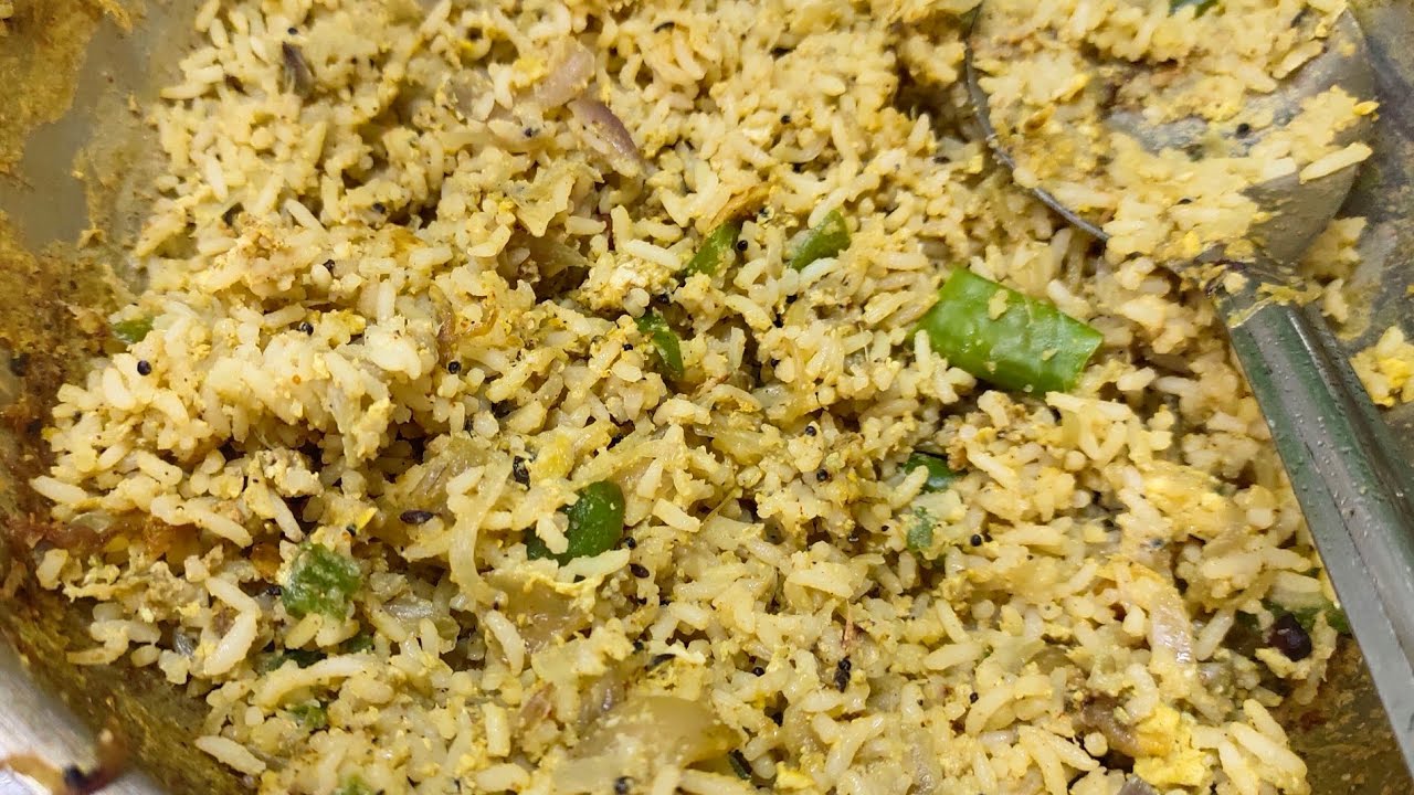 மிக சுவையான முட்டை சாதம் | Quick & Tasty Egg Rice