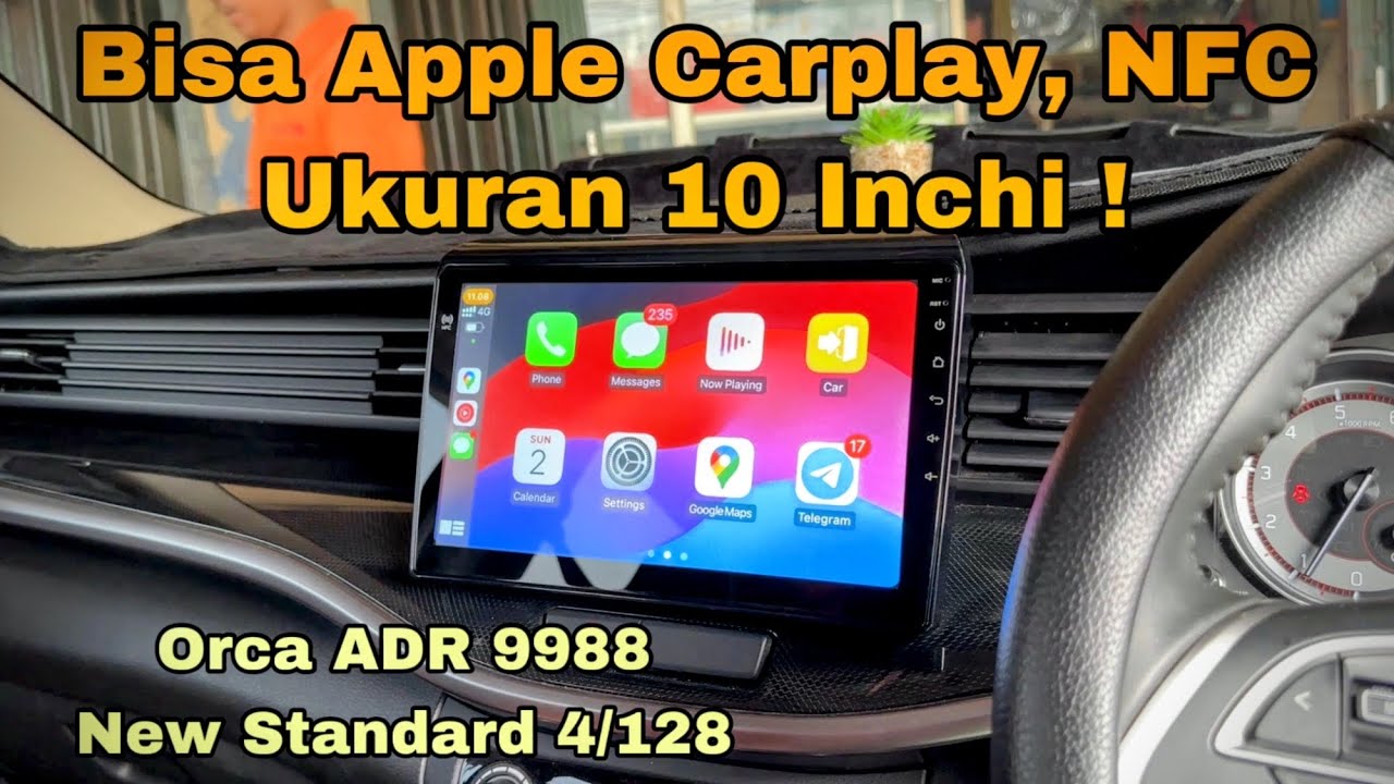 Ganti Head Unit Suzuki XL7 dengan Orca ADR 9988 New Standard 4/128 NFC 10 Inch