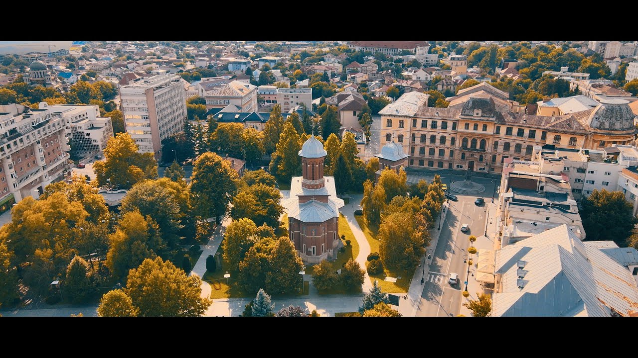 CRAIOVA, ROMANIA - 3 Minutes of Amazing Drone Footage - DJI Mavic Air 2 - 4K HDR
