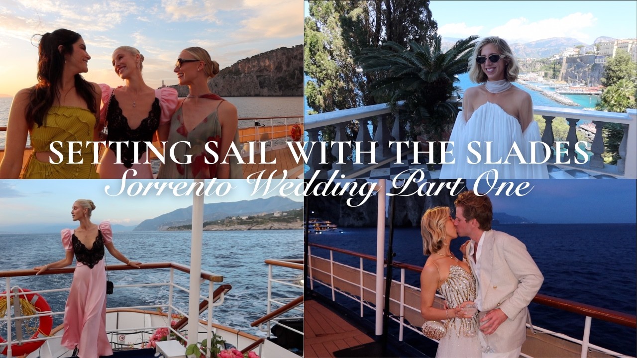 THE ITALIAN WEDDING OF THE YEAR | REHEARSAL LUNCH & WELCOME PARTY ON THE AMALFI COAST!