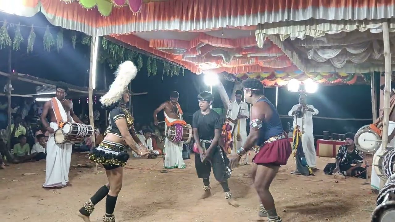 பொம்மிநாயக்கன்பட்டி மார்ச்-1 பாசமுள்ள பாண்டியரே✨✨ அடி வேற லெவல் கருப்பசாமி நைய்யண்டி மேளம் 