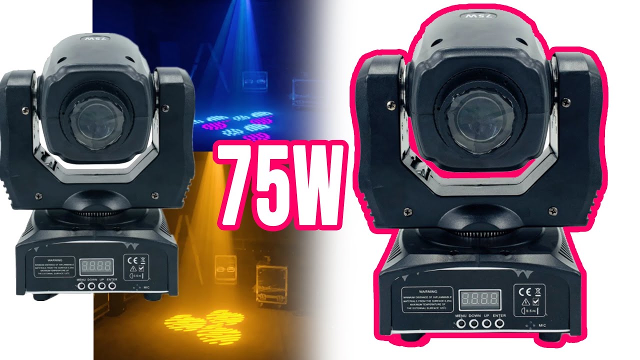 75W-os Robotlámpa 3-as Prizmával