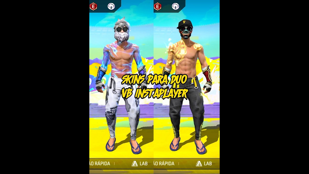 Skins para duo VB instaplayer                        #freefire