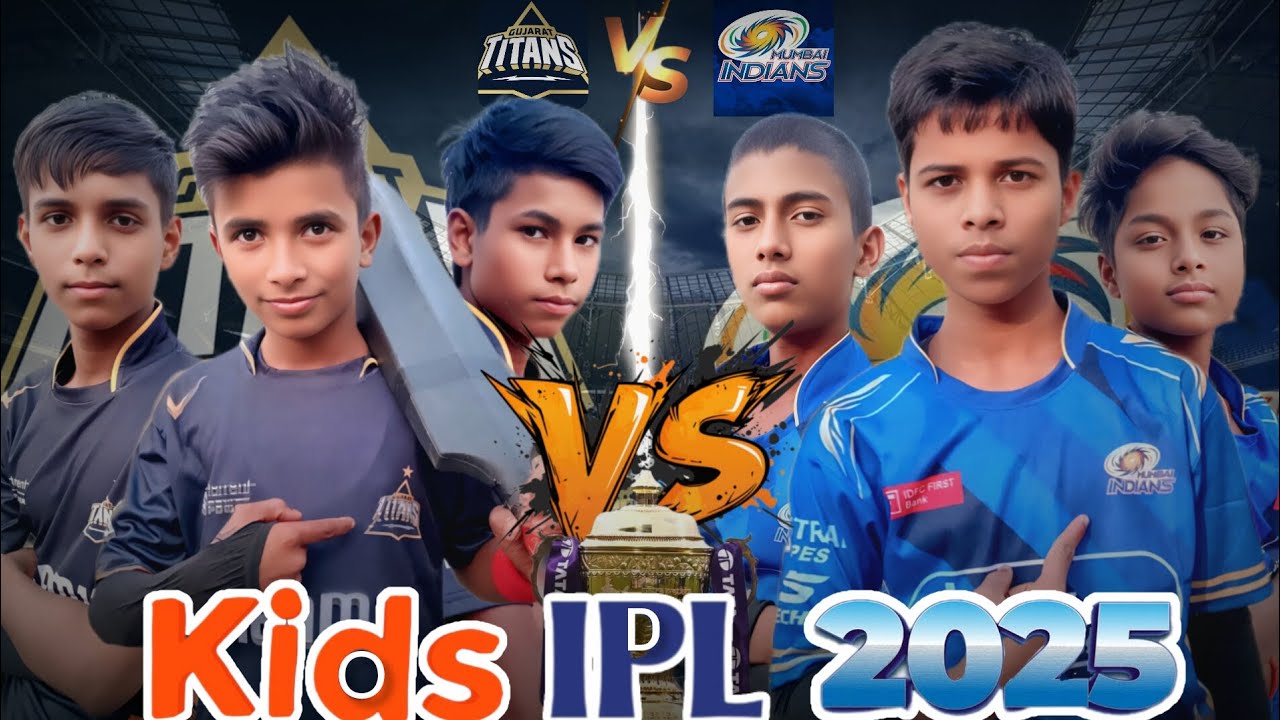  MI Vs GT 🏏 MINI KIDS IPL MATCH || Salman ali 0.7 #gtvsmi #rohitsharma #shubmangill 