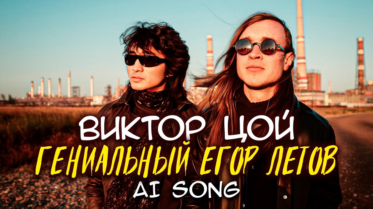 Виктор Цой - Гениальный Егор Летов (AI Song)
