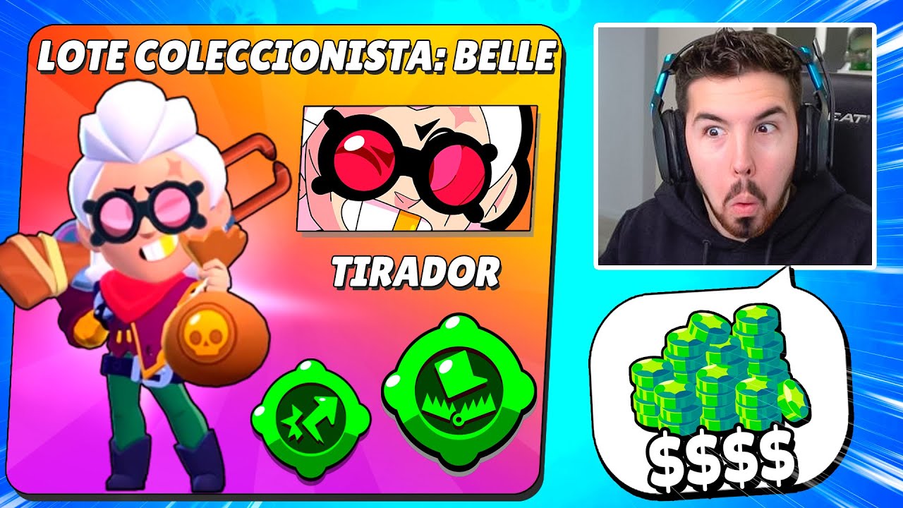Sniper Electrico!! Gasto MUCHAS Gemas para MAXEAR a BELLE | Brawl Stars