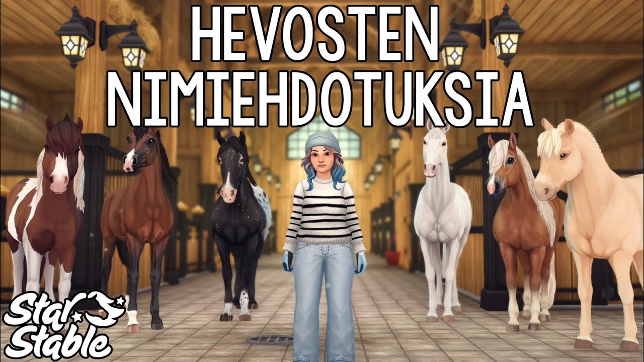 Hevosten nimiehdotuksia | SSO Suomi