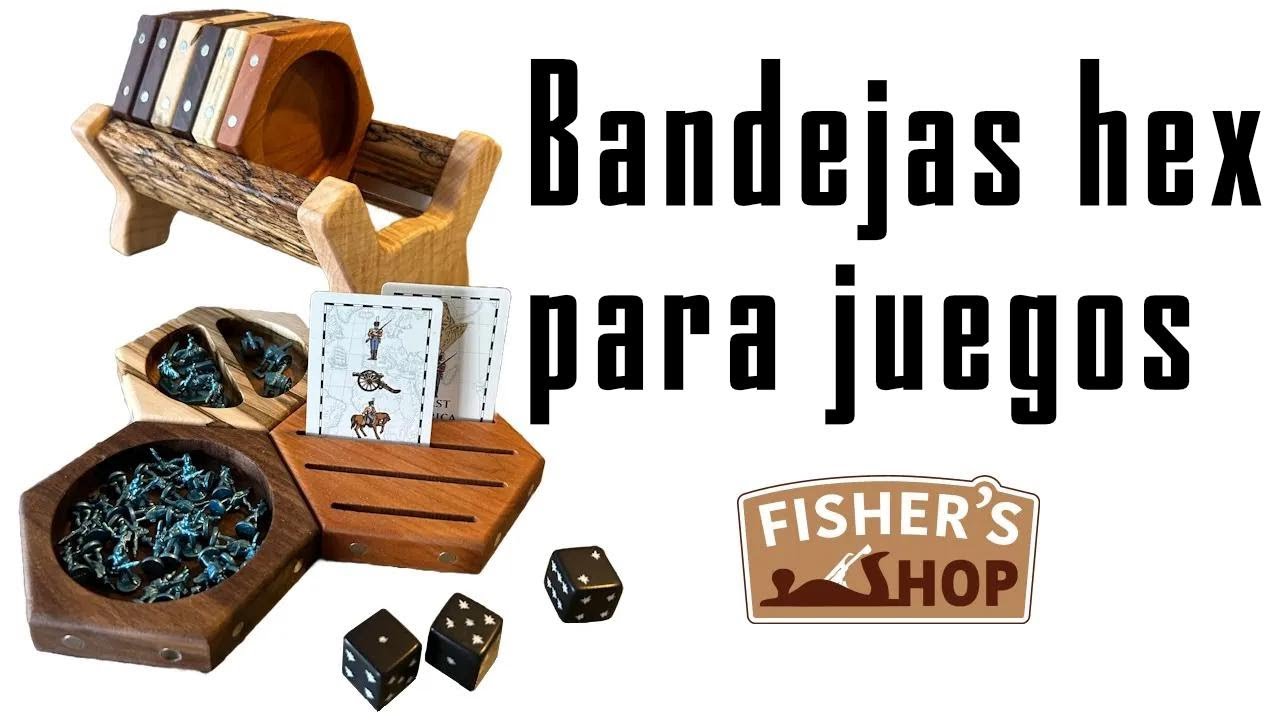 Trucos de carpintería: cómo hacer charolas hexagonales para juegos