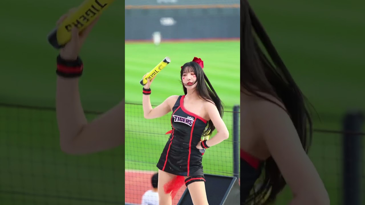-250831수원야구장👸고가빈 （Ko Gabin）@0_gwlny #고가빈 #kiatigers🐯 #cheerleader