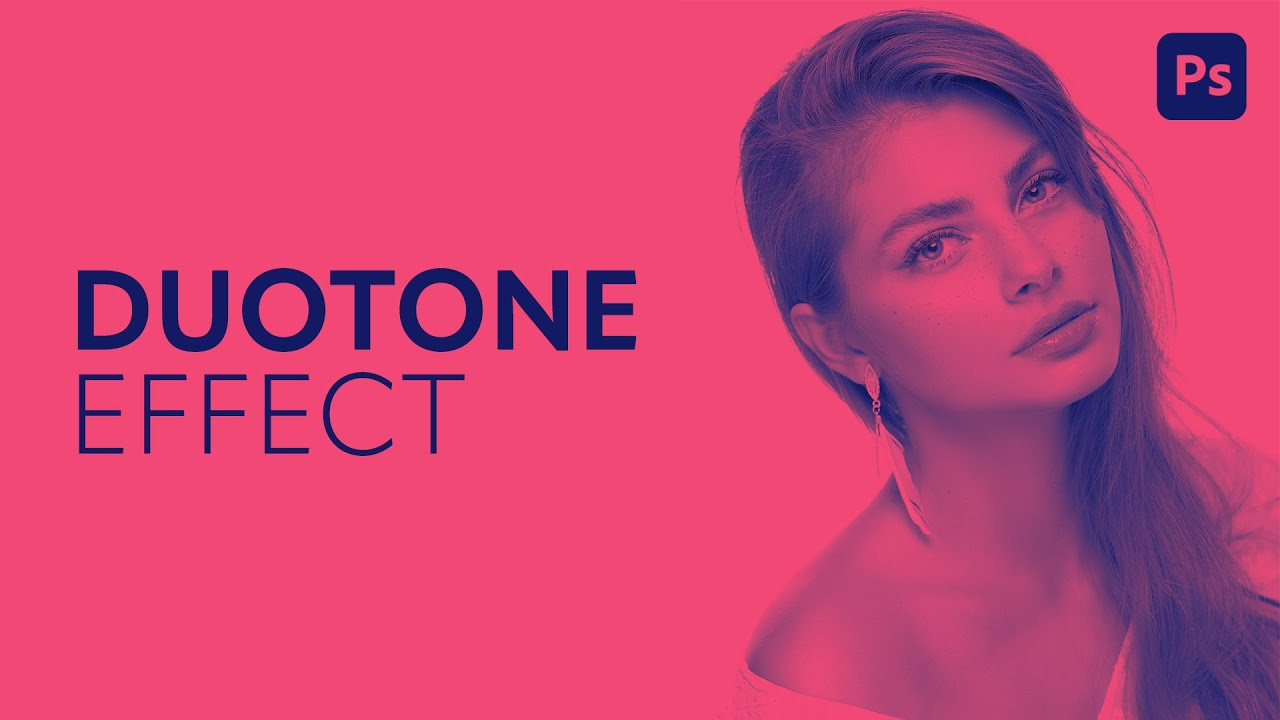 Create a DUOTONE PHOTO EFFECT in Adobe Photoshop