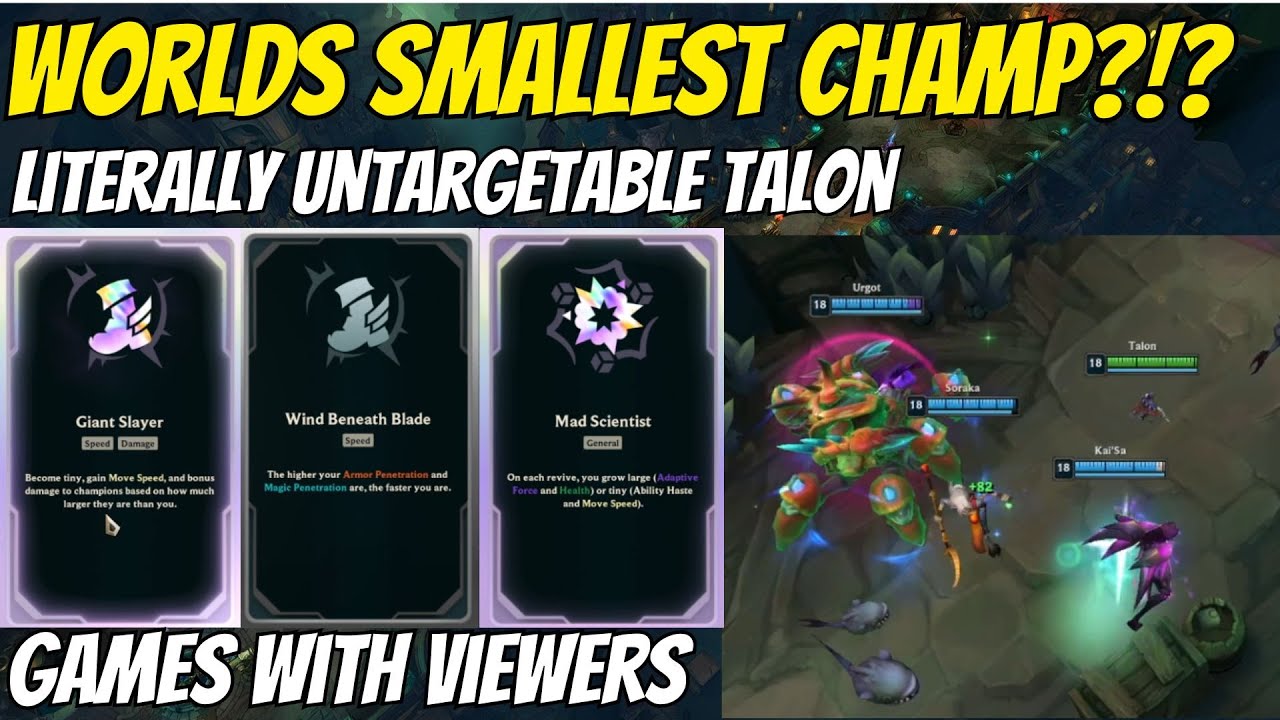 WORLD’S TINIEST TALON 😳 They Couldn’t Even TARGET Me! | Aram Mayhem With Viewers
