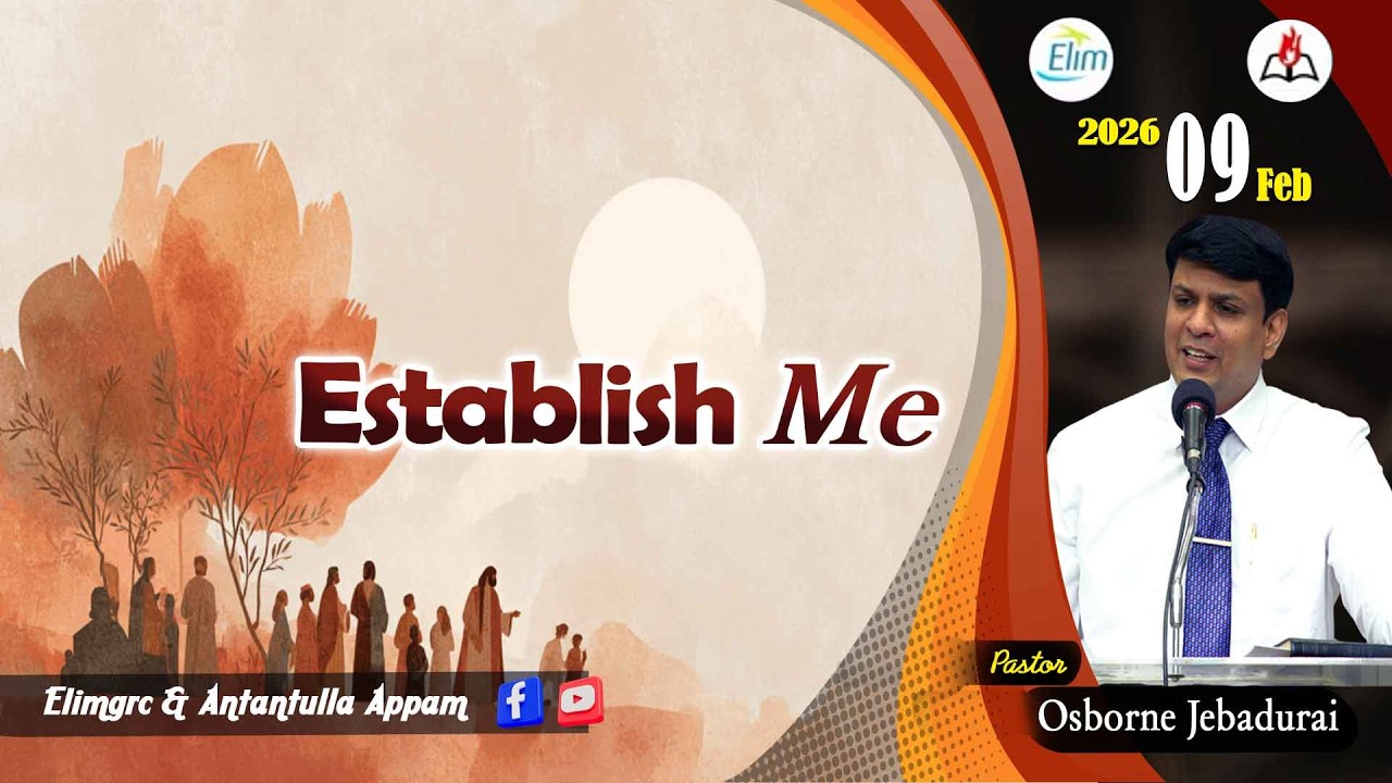 Antantulla Appam - English | 09  - February - 2026 | Daily Devotion - Pr. Osborne Jebadurai