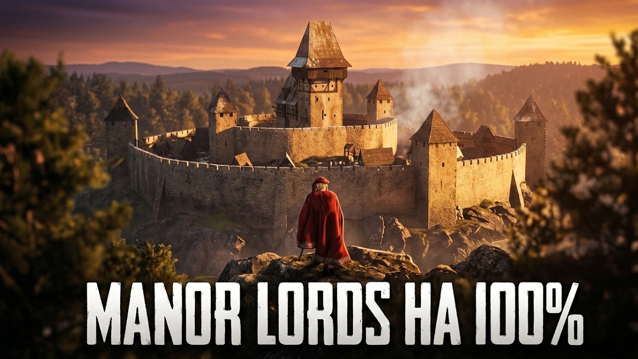 Прошел на 100% MANOR LORDS