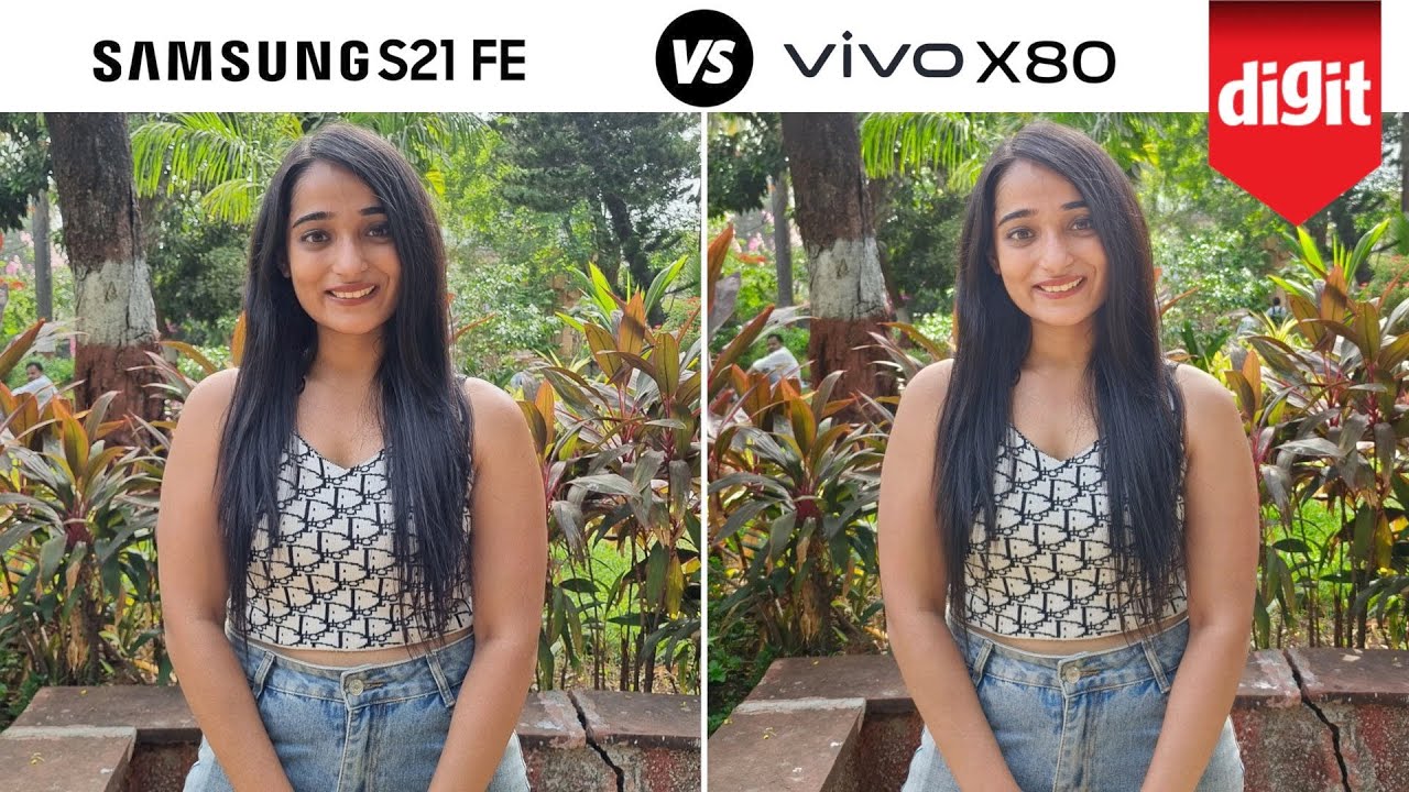 Vivo X80 vs Samsung Galaxy S21 FE | BEST CAMERA COMPARISON around Rs 50,000