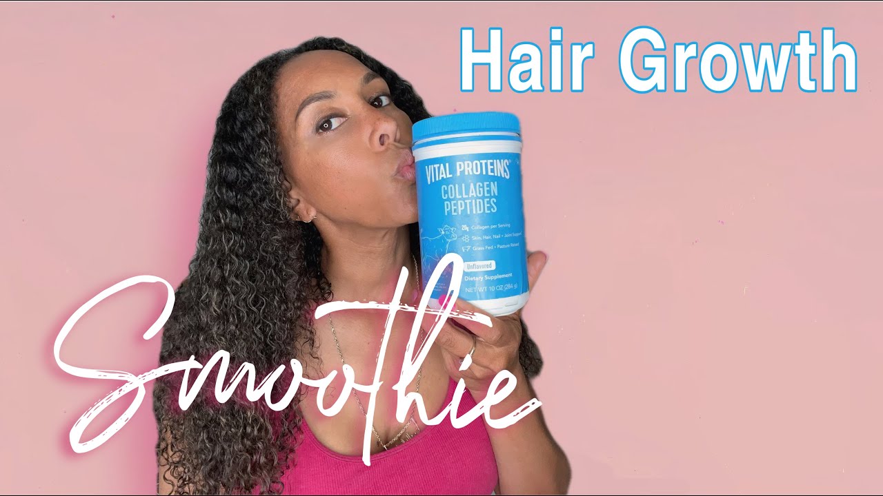 SECRET INGREDIENTS for fast hair growth / CURE HAIR LOSS Healthy Hair Growth Smoothie