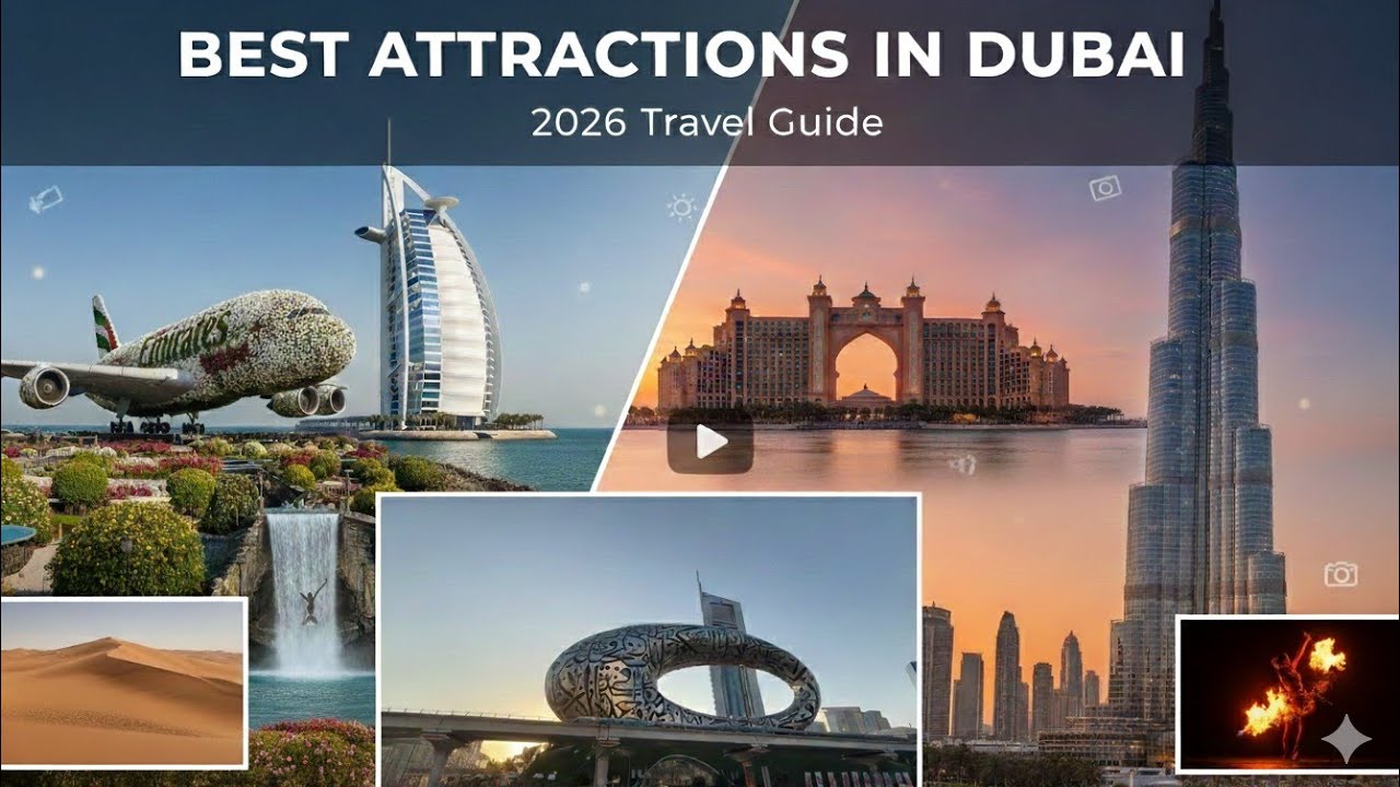 Best Places to Visit in Dubai | Must-See Attractions | Dubai Tour