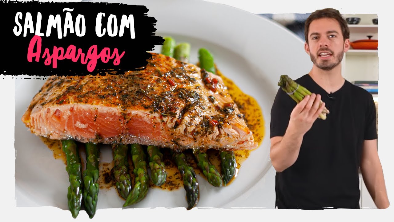 SALMÃO COM ASPARGOS DE DIA DOS PAIS :: UNDERCHEF