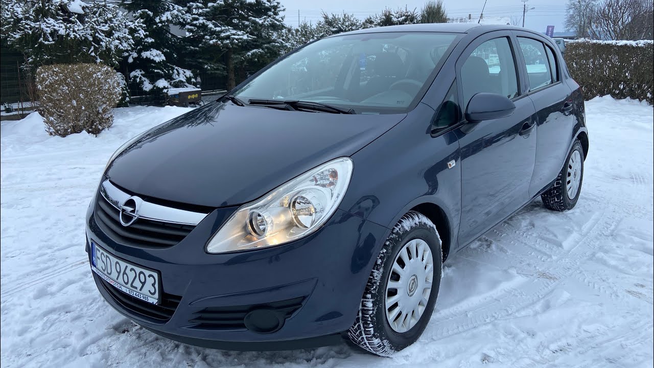 Stylowy miejski kompakt Opel Corsa D 2008 Benzyna 1.2