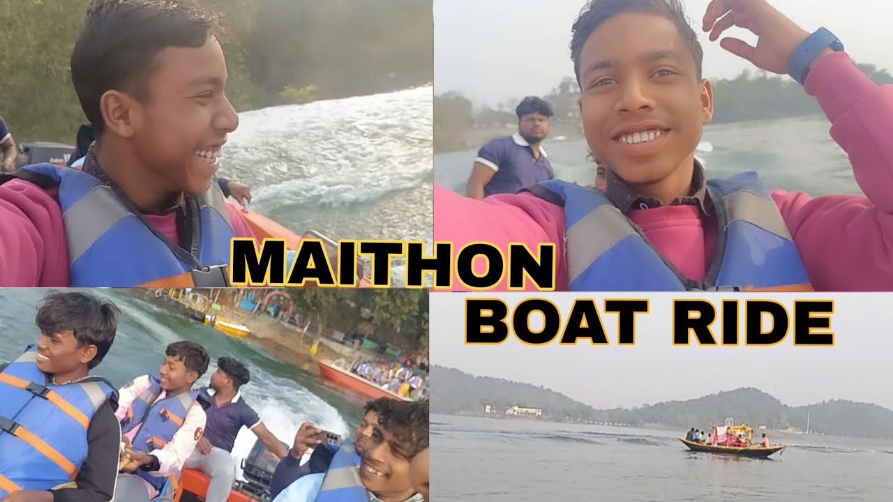Boating ride! maithon dam pe! Full masti🙃