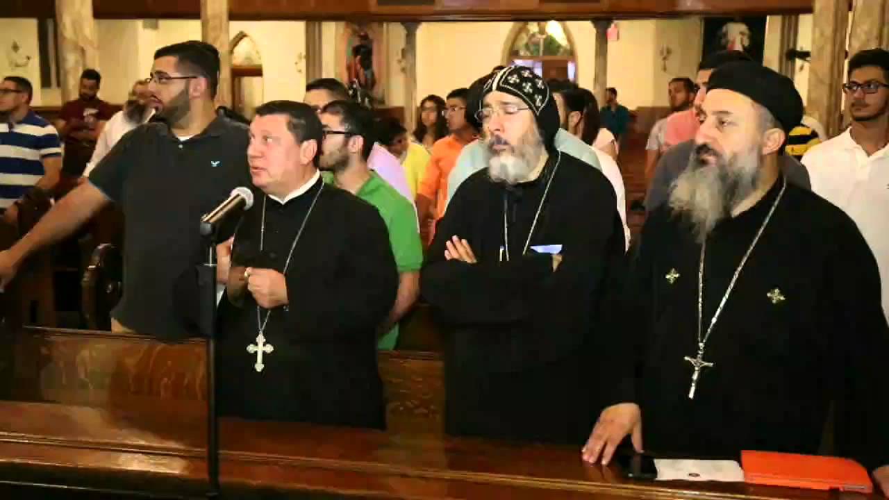 coptic society of newark.tasbeha (midnight praise) w Ibrahim Ayad 9-9-2015