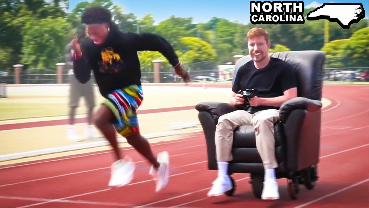 iShowSpeed Races MrBeast..