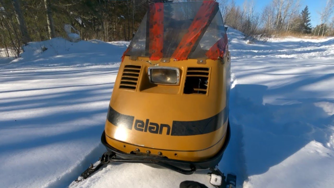 The Old 1973 Ski-Doo Elan 250 Returns! (Mint Condition)
