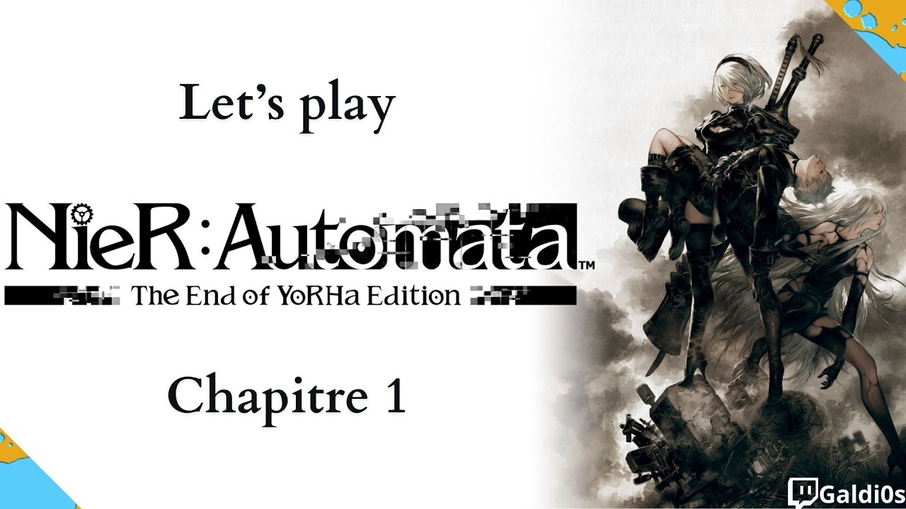 [FR]#1 Nier Automata : On commence par casser pleins de robots !!!