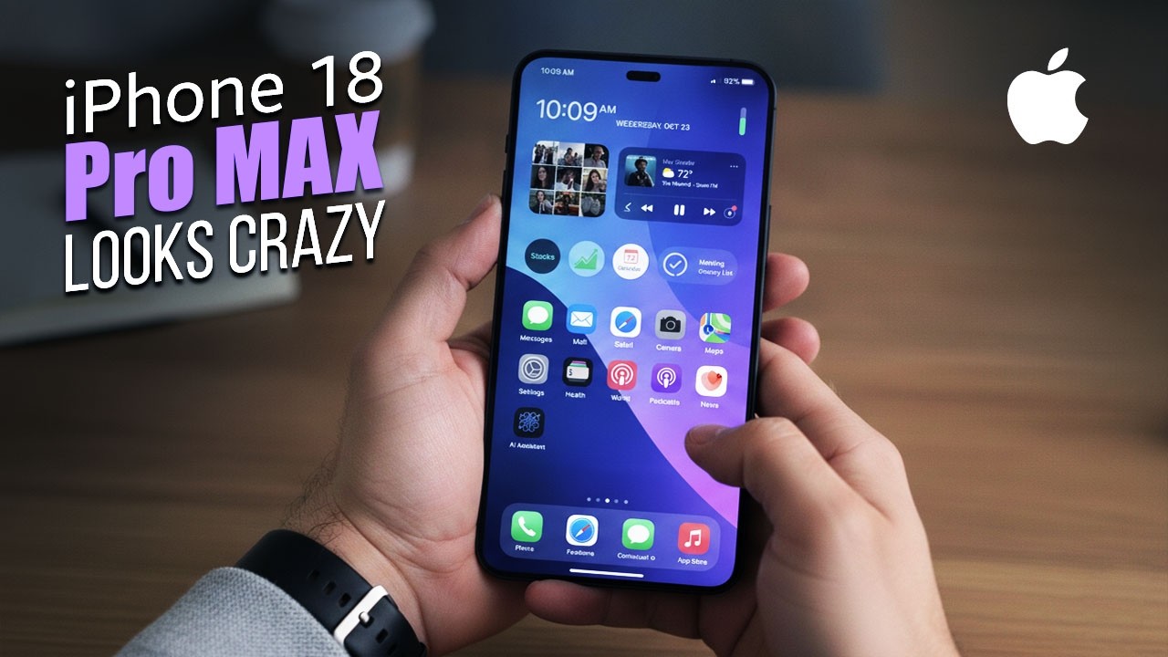 iPhone 18 Pro Max: свежие утечки | Новый дизайн Apple ВЫГЛЯДИТ ПОТРЯСАЮЩЕ! Новые телефоны 2026 года!