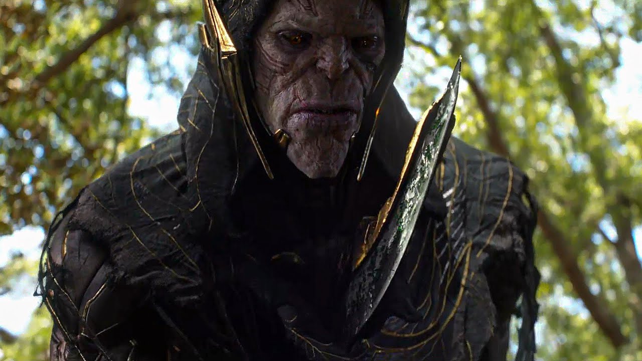 Avengers Infinity War - Captain America & Vision Vs. Corvus Glaive 4K